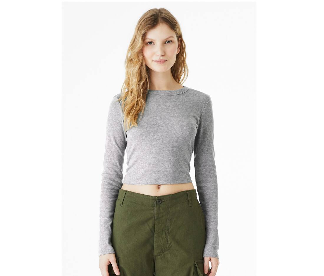 Camiseta corta de manga larga para mujer - B1501