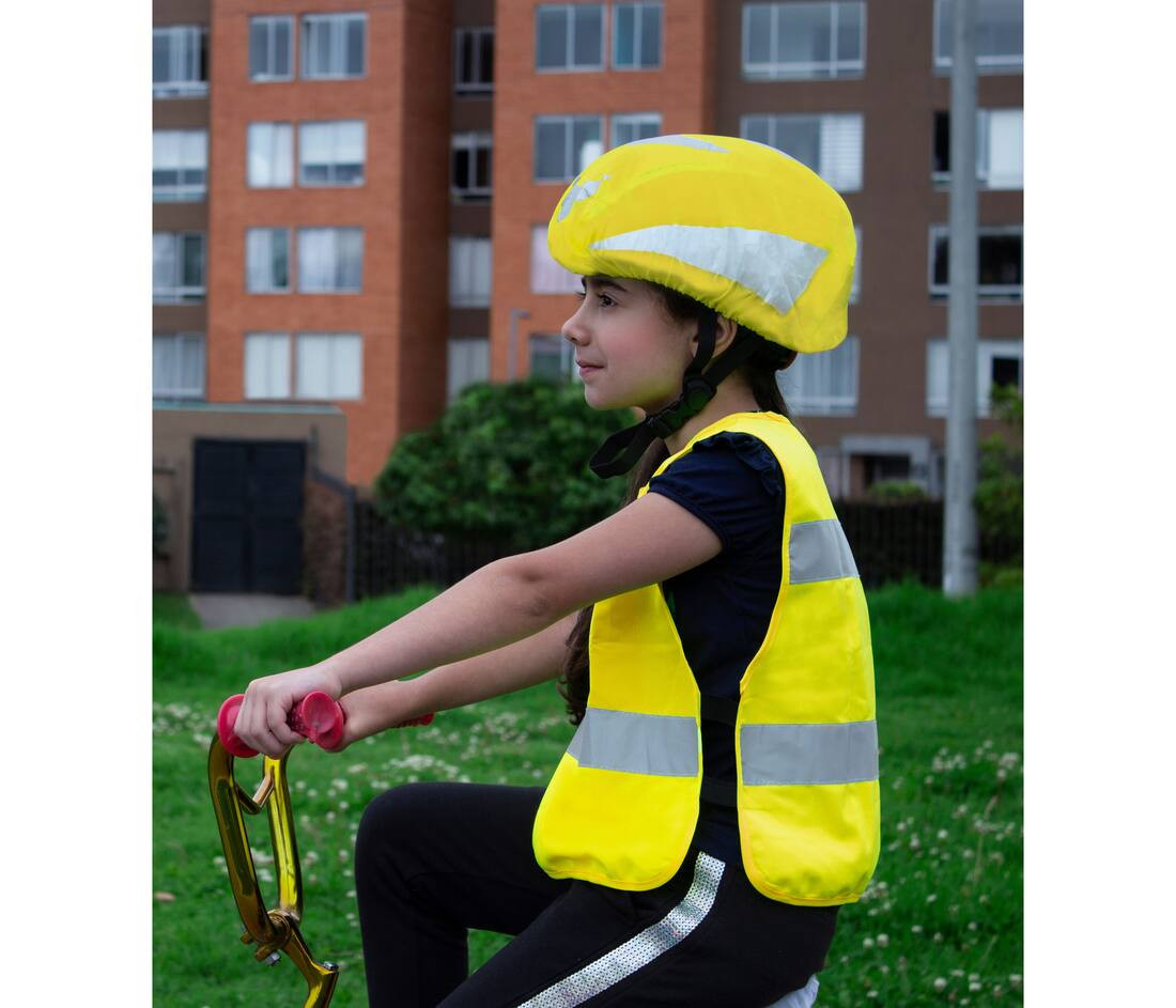 Cubierta del casco alta visibilidad - FH100G (KX801)