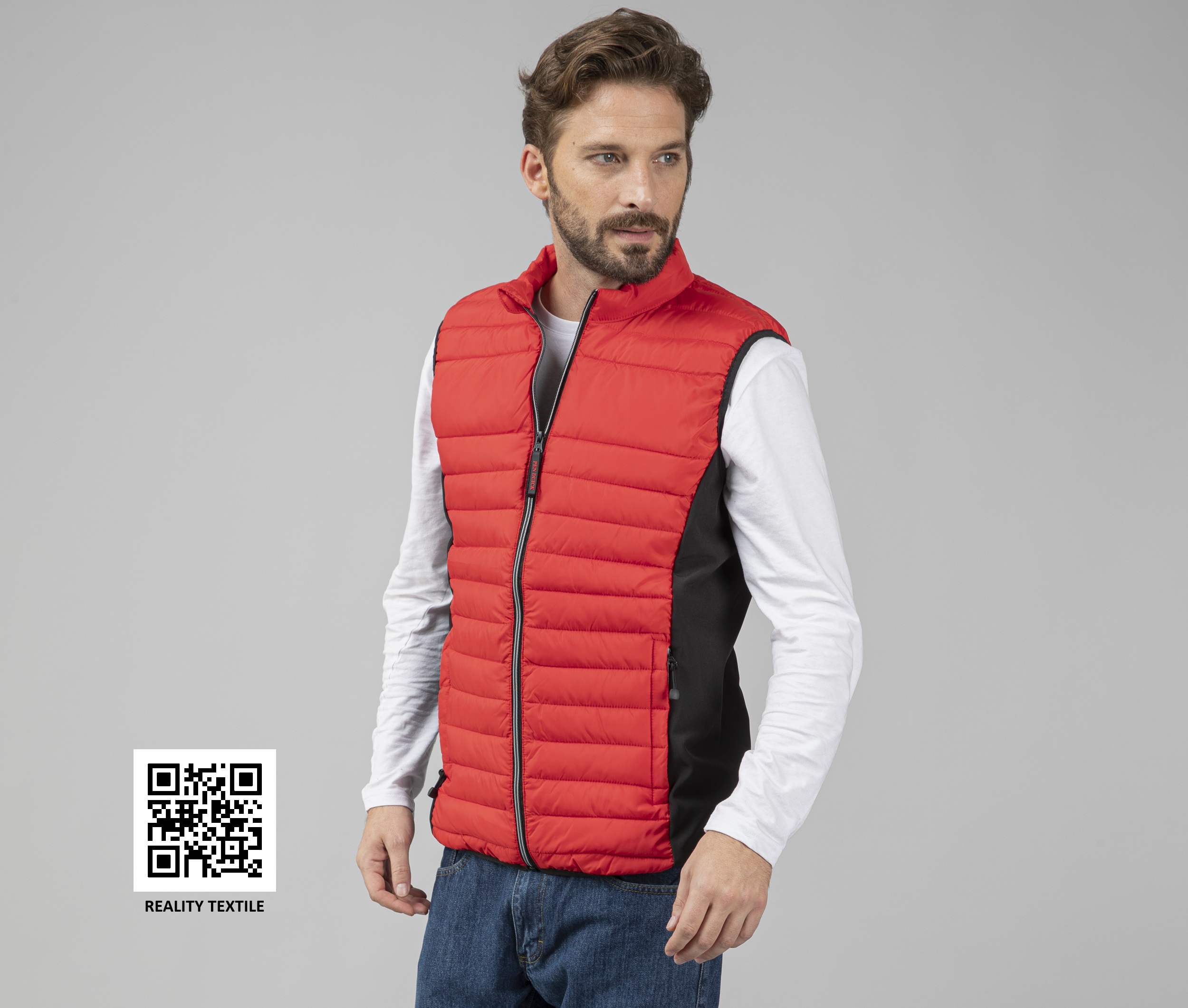 Chaleco bimaterial para hombre - PK316