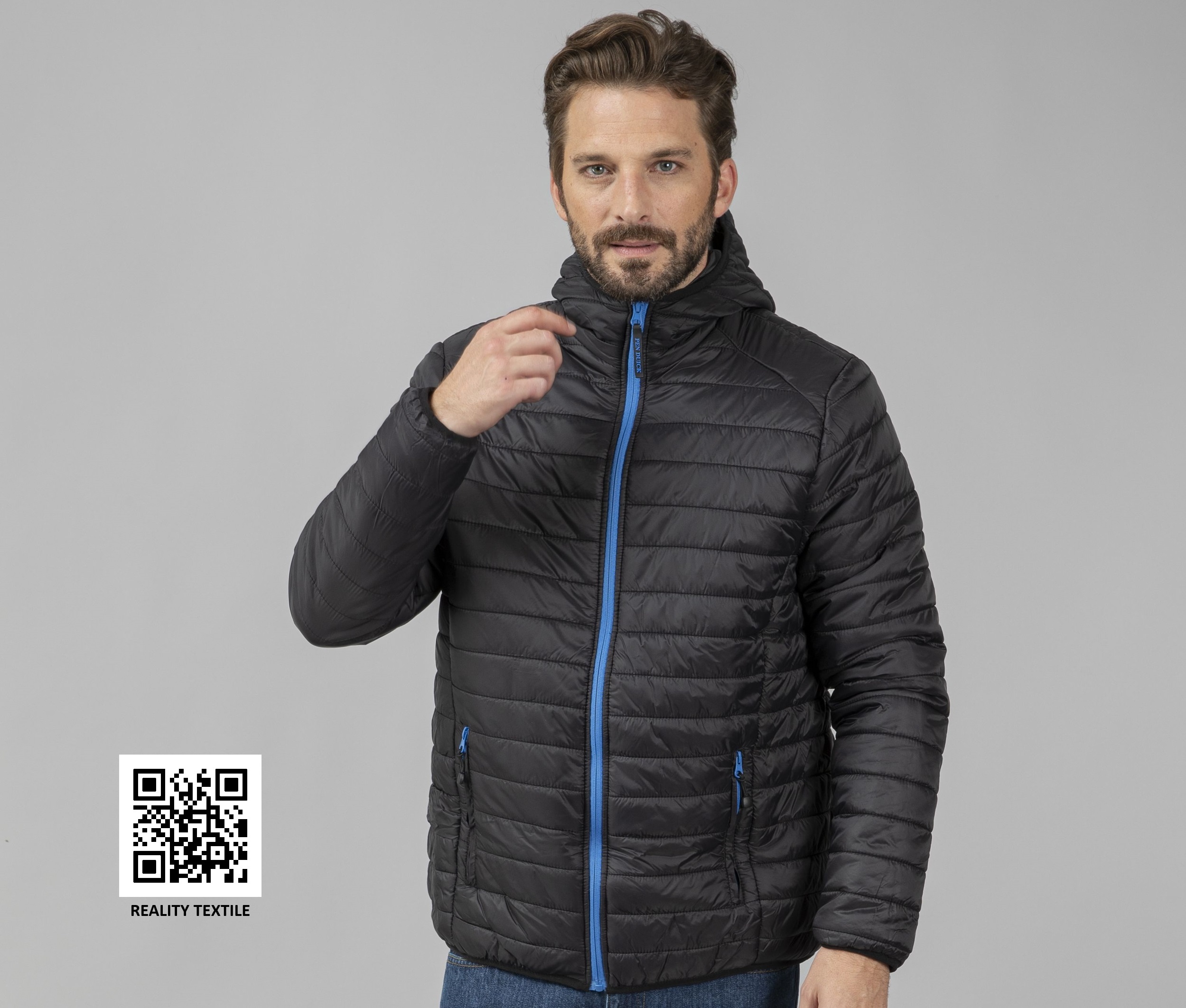 Chaqueta ligera con capucha hombre " PACÍFICO" - PK762