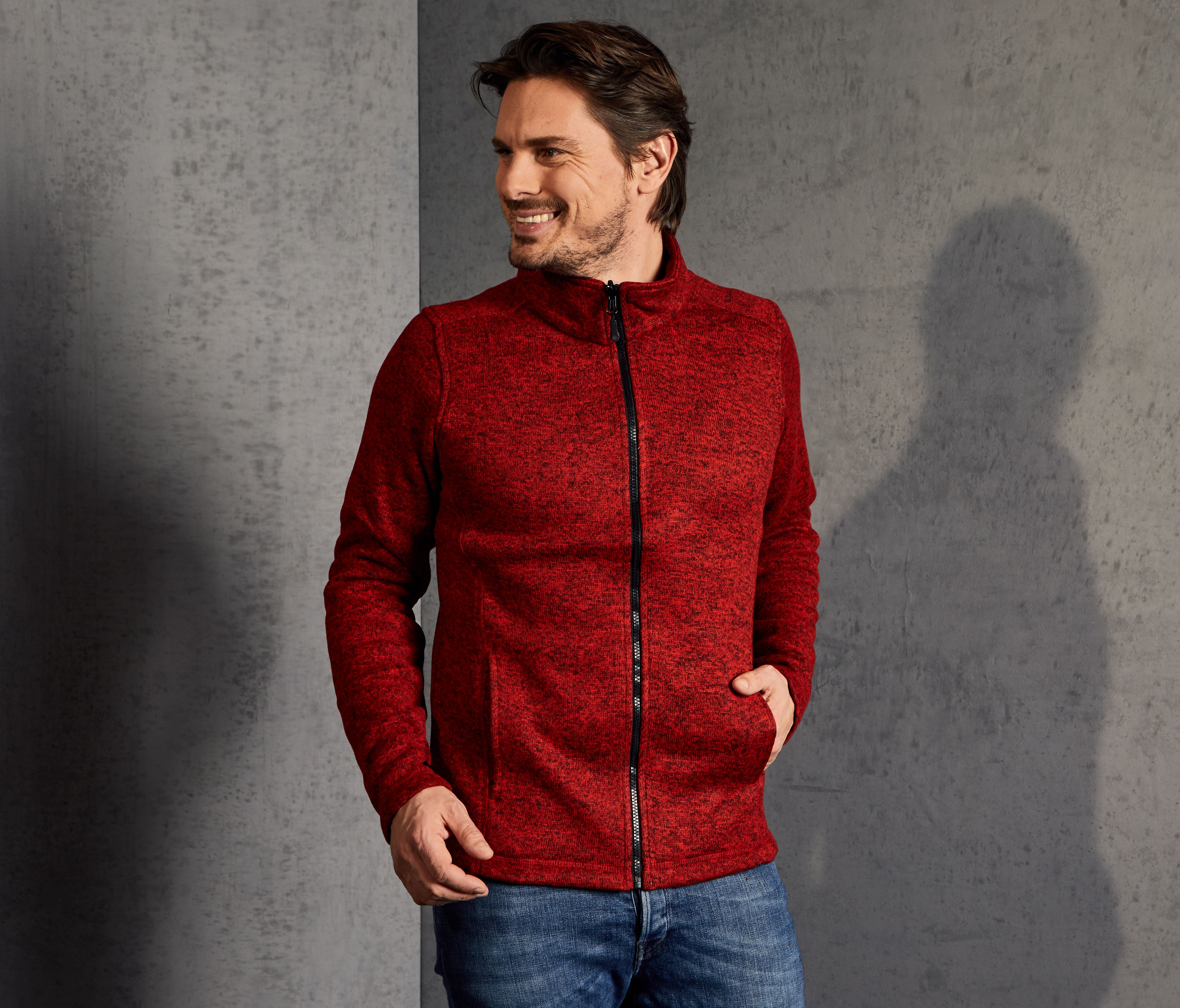 Chaqueta polar de punto para hombre - PM7720