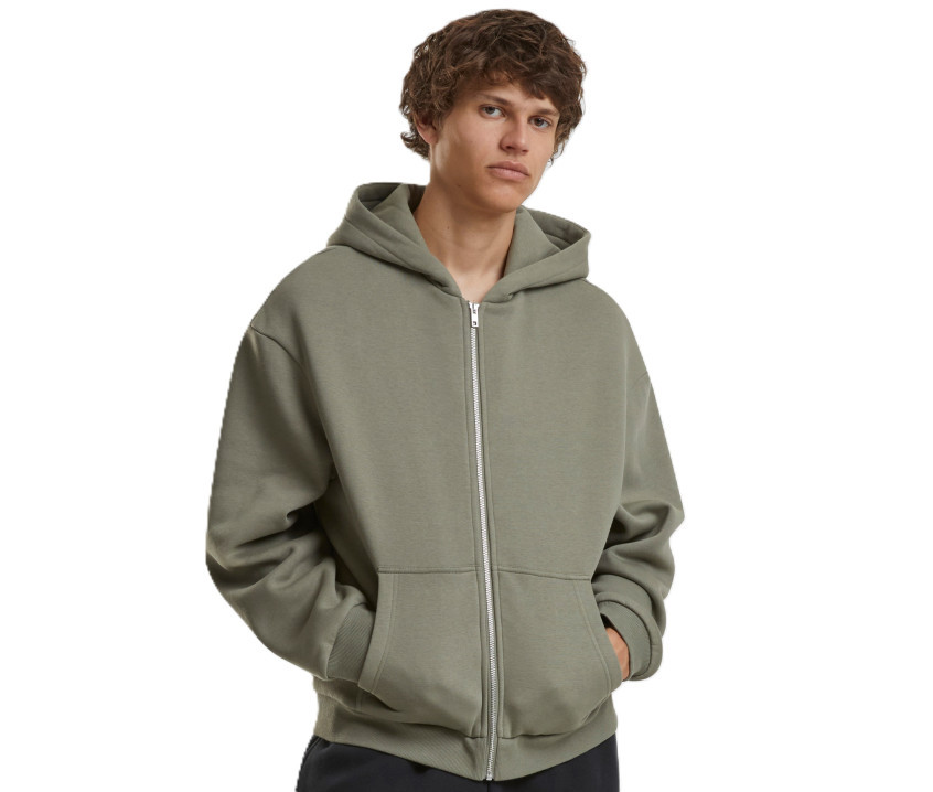Sudadera con capucha y cremallera esponjosa - BY285