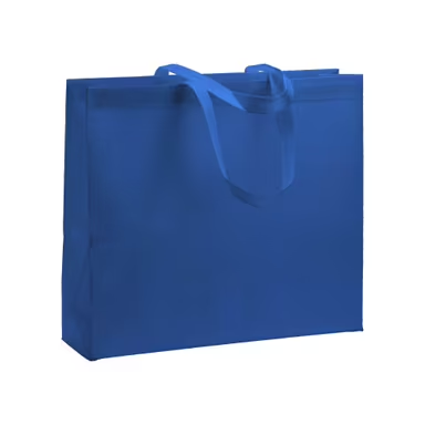 Bolsa termosoldada de R-pet 80 g/m2 con fuelle