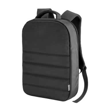 Mochila para PC de PET reciclado.