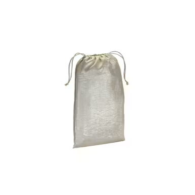 Bolsa para regalo de polialgodón brillante, 90 g/m², con cierre de cor