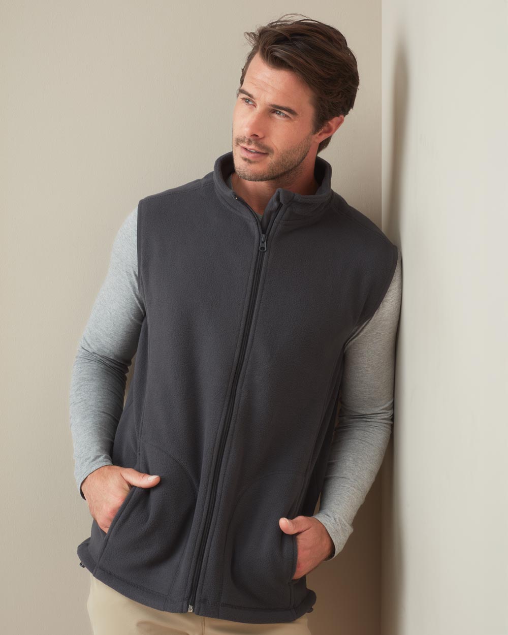 Active Fleece Vest Chaleco fleece para hombres (828.05)
