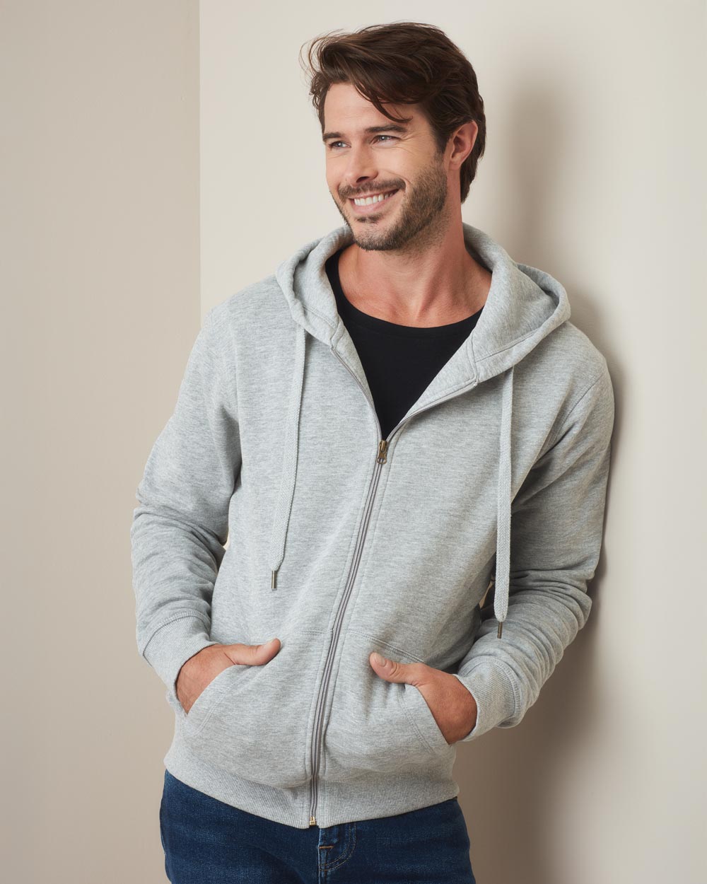 Active Sweatjacket Chaqueta deportiva con capucha para hombres (294.05)