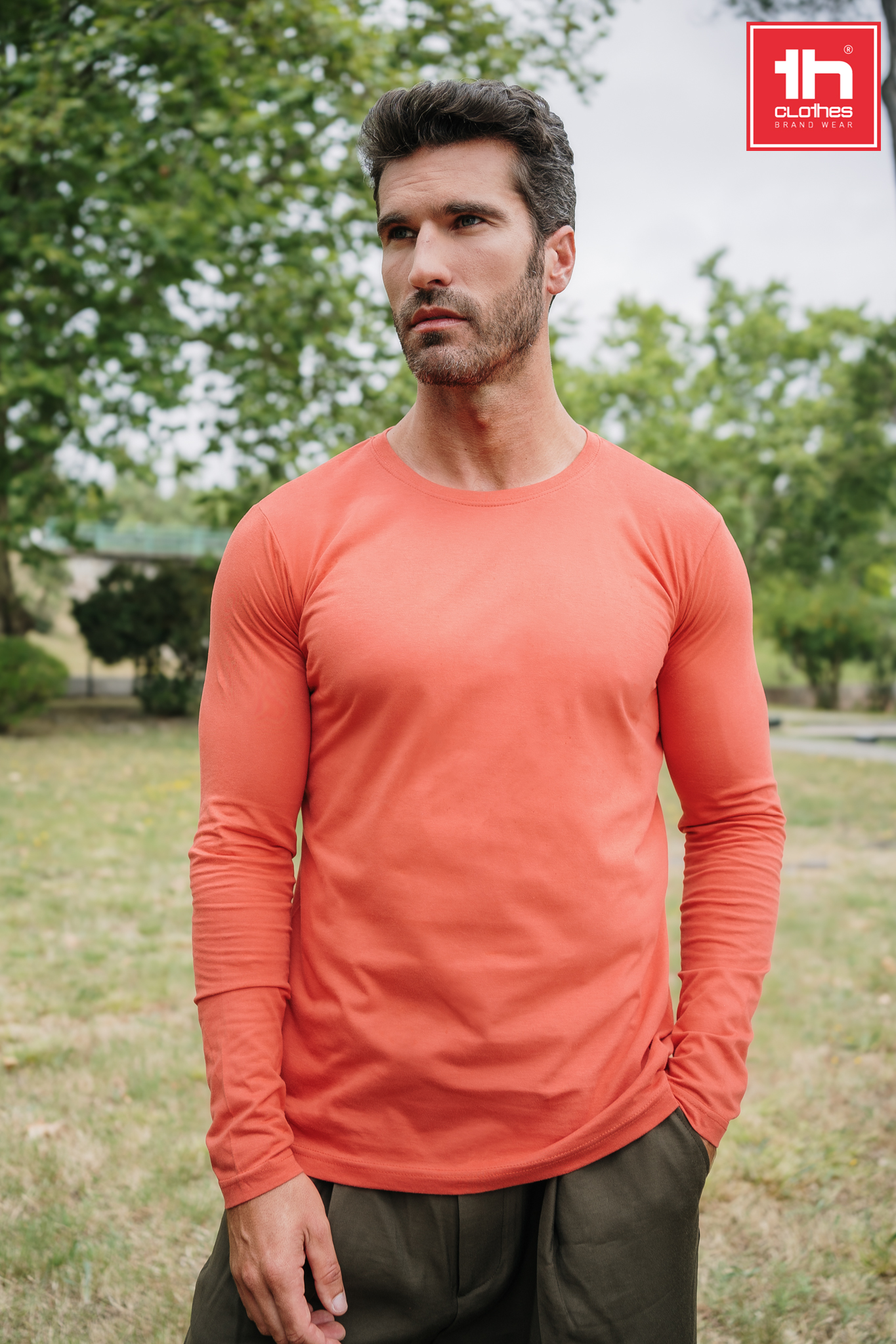 BUCHAREST - Camiseta de manga larga para hombre