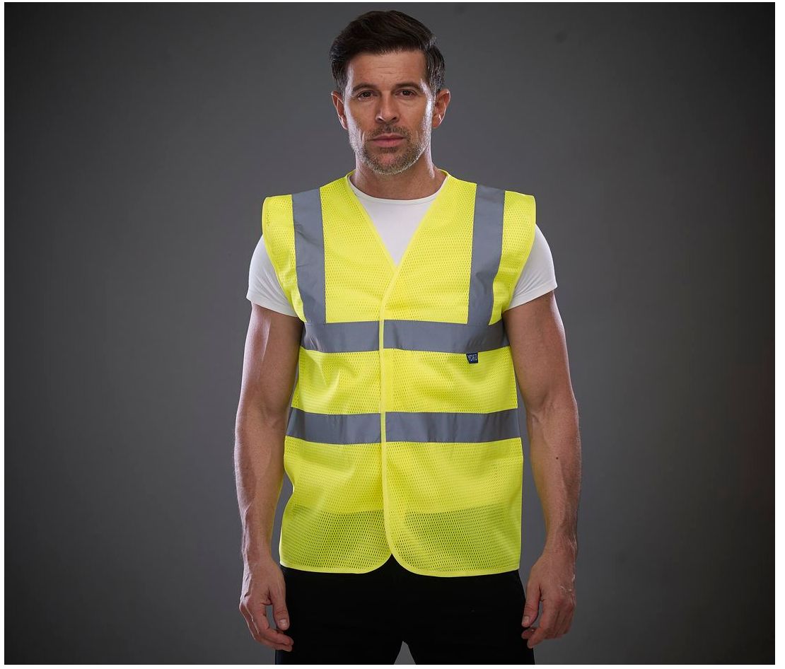 Chaleco malla Fluo HVW120 - (431.77)
