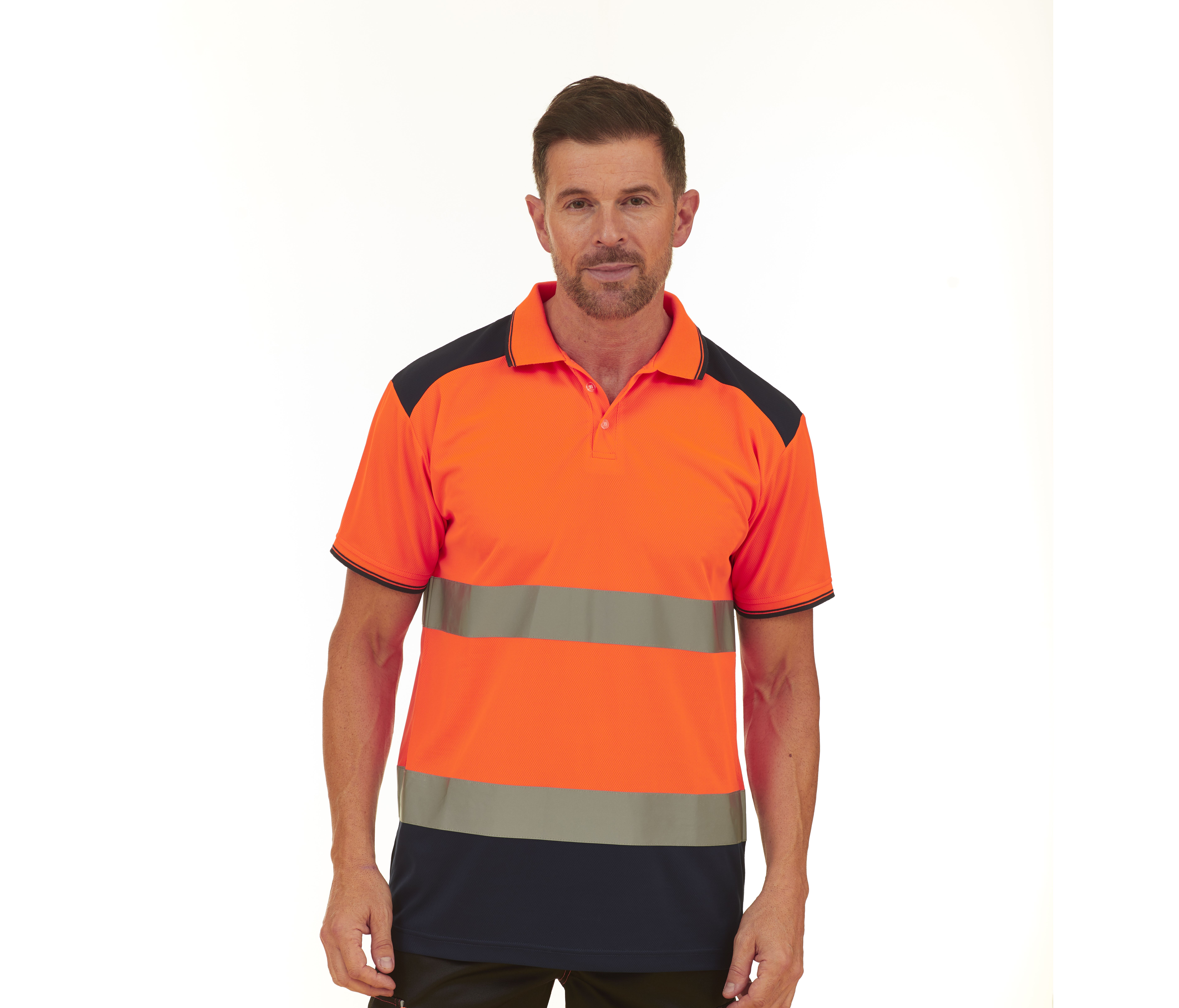 Polo Fluo 2 tonos - HVJ220 (929.77)