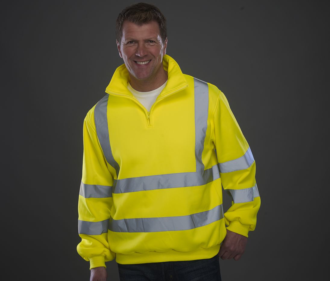 Sudadera Fluo 1/4 cremallera HVK06 ( 261.77)
