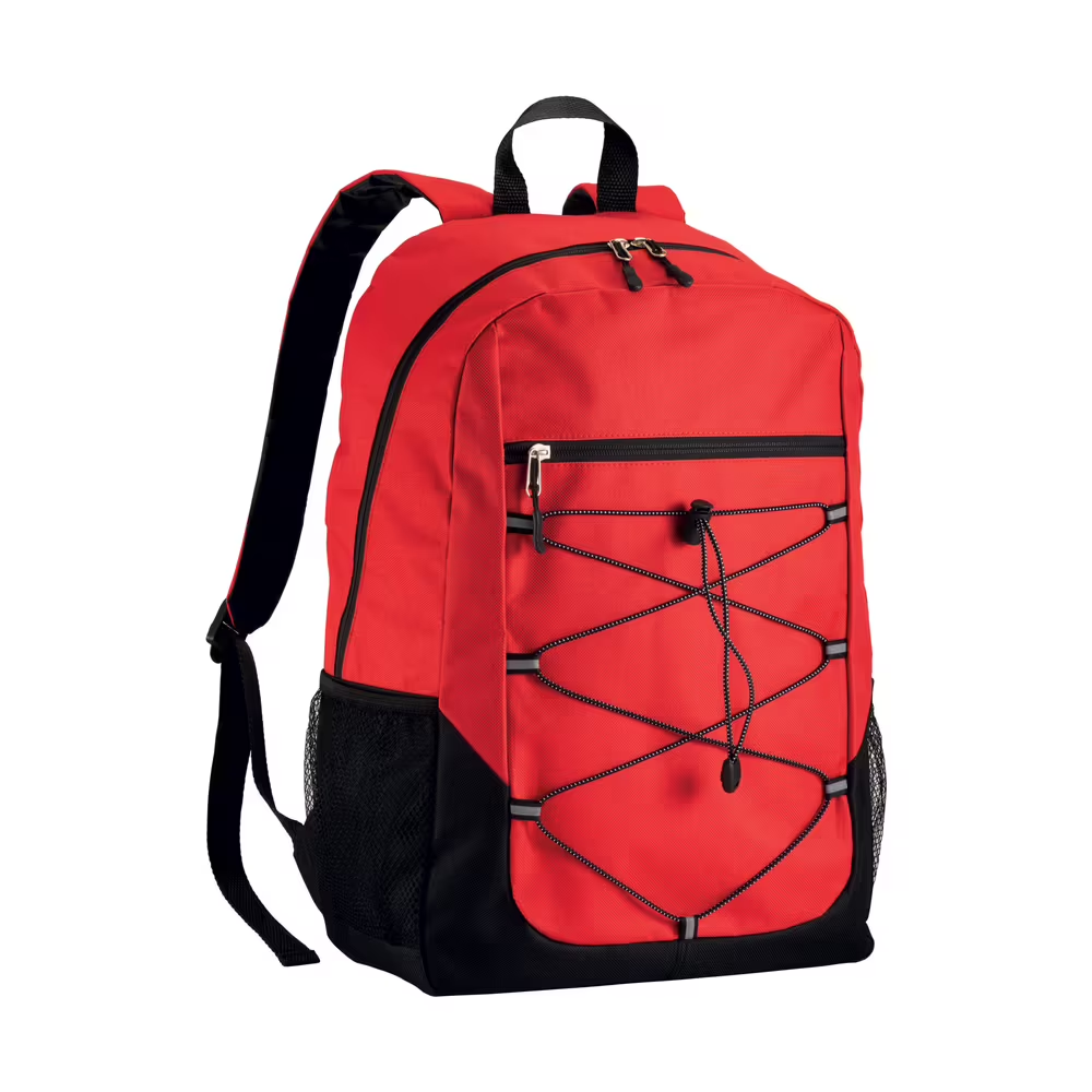 MOCHILA  de POLIESTER (600Dgr) 30X45X15,5cm.
