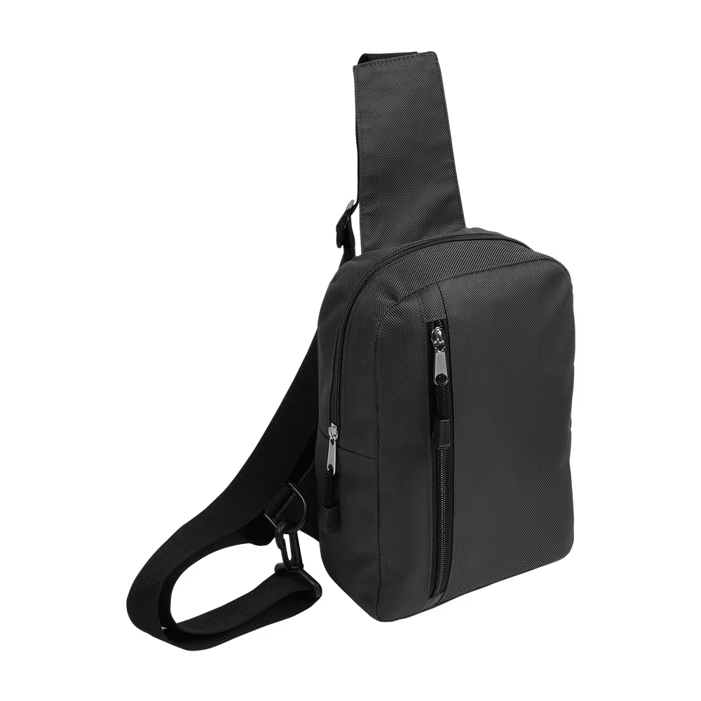 MOCHILA ESTILO BANDOLERA de POLIESTER (600Dgr) 17X25X8cm.