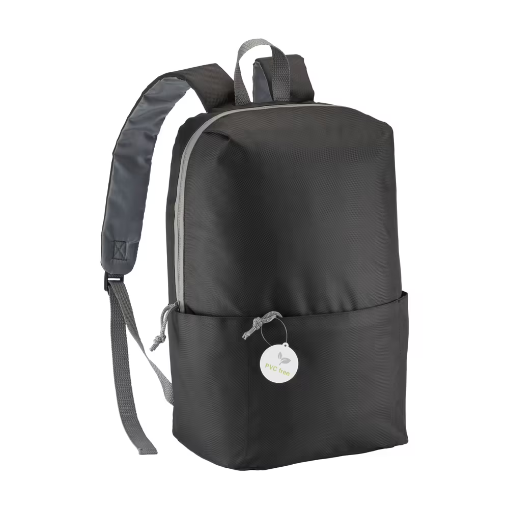 MOCHILA  de POLIESTER SIN PVC (gr) 25X38X14cm.
