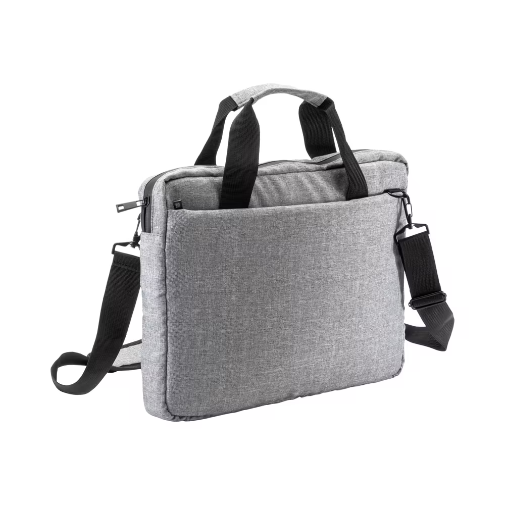 MALETIN PARA PORTATIL DE 14", BOLSILLO FRONTAL, BANDOLERA REGULABLE Y CORRE