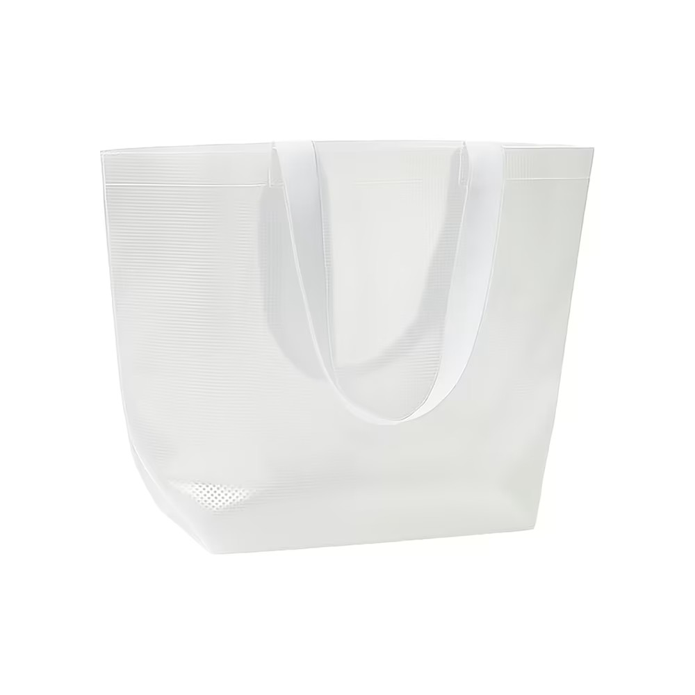 Bolsa shopper transparente en PP laminado 110 g/m2 (52 X 38 X 20 CM - MANIC