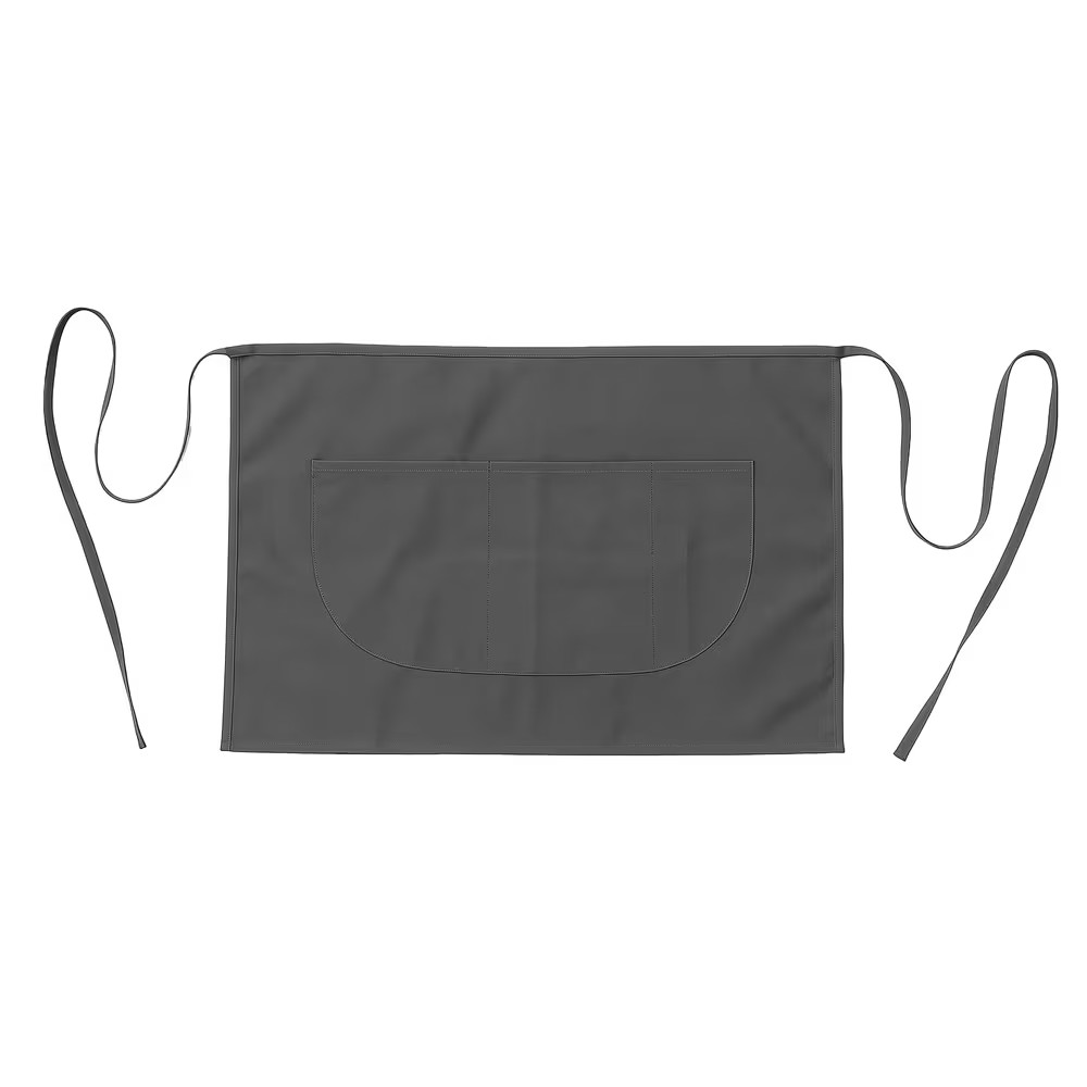 Delantal de barman Made in Italy en algodón y poliéster 200 g/m2 (70 CM X 4