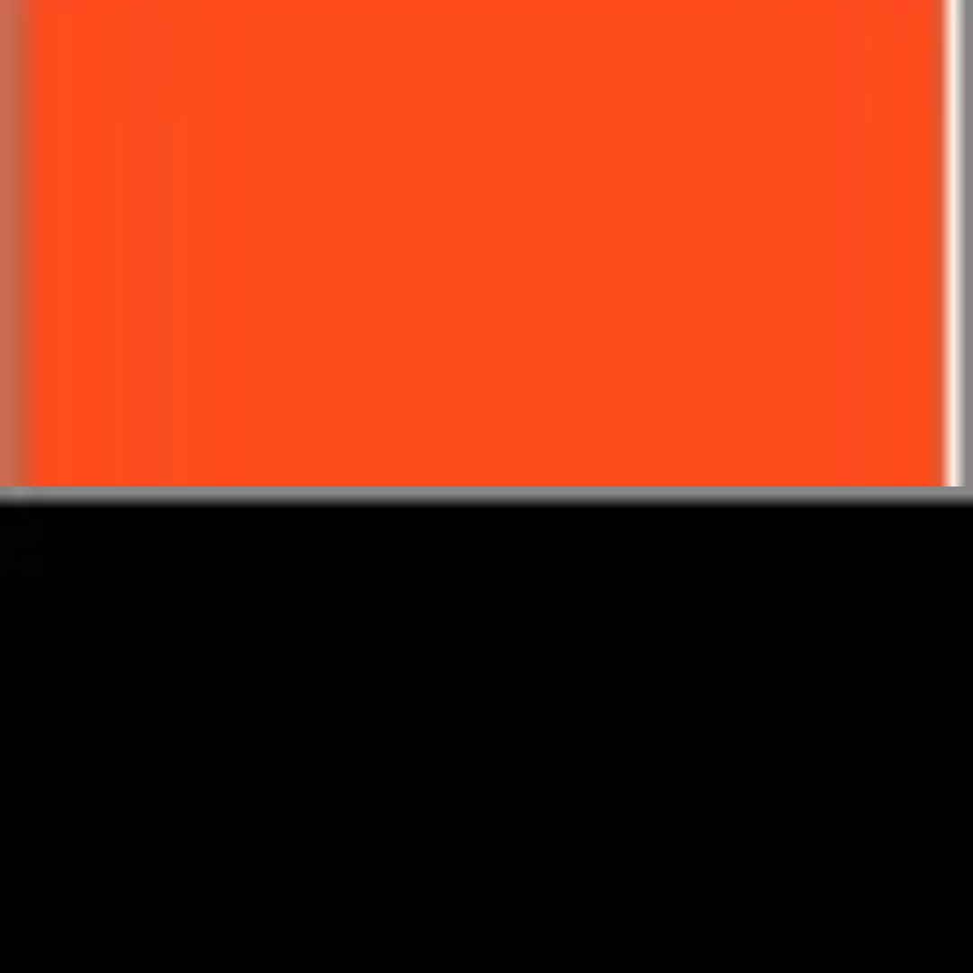 ORANGE/black