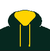Forest green/Gold