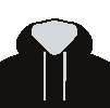 Jet black/Heather grey