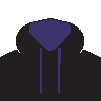 Jet black/Purple