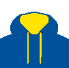 Royal blue/Sun yellow