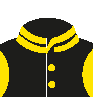 JET BLACK/SUN YELLOW