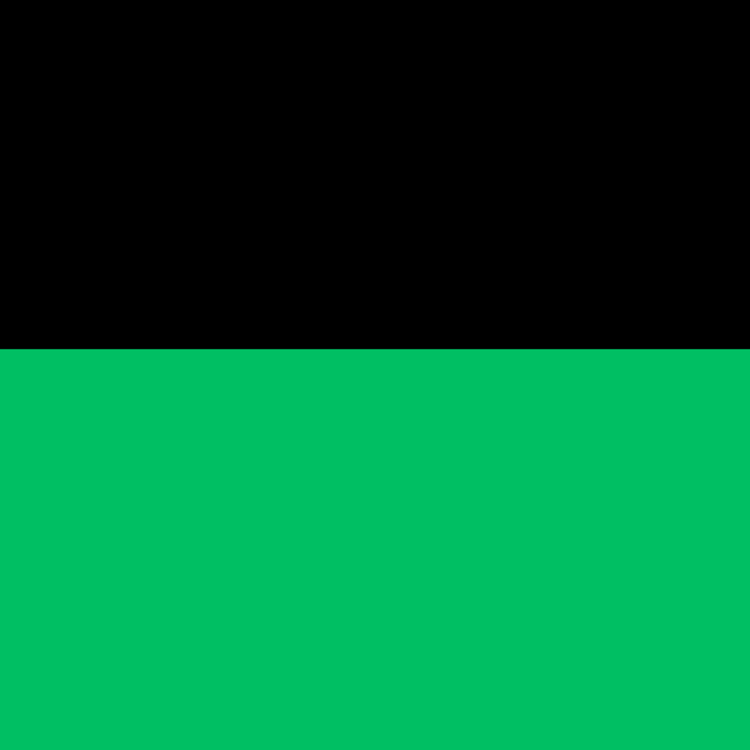 BLACK/KELLY GREEN
