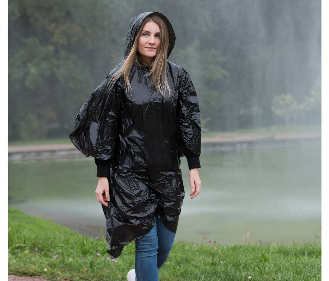 Chaleco Poncho de Lluvia Desechable "Sumatra"- PONCHO (KX905)