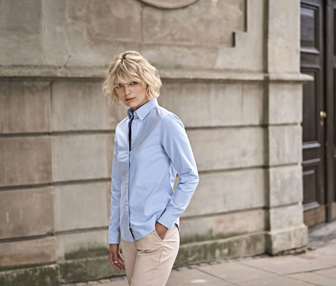 Camisa Perfect Oxford Mujer - TJ4001 (704.54)