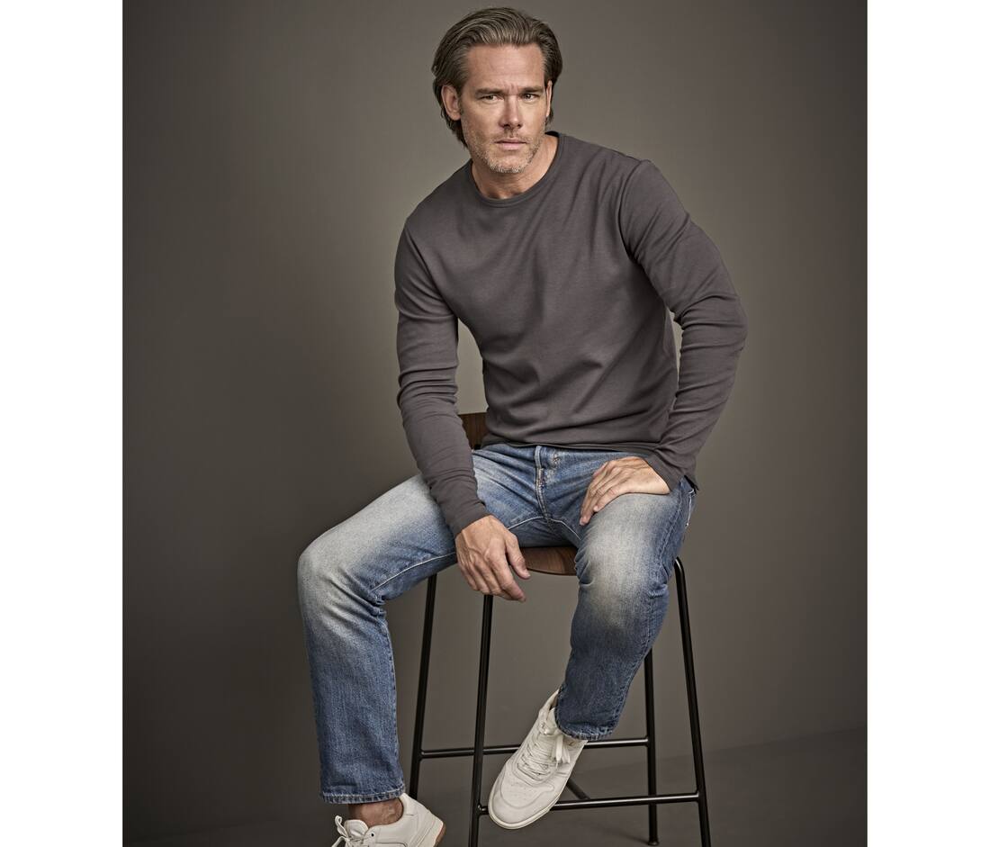 Camiseta orgánica manga larga Interlock hombre - TJ530 (174.54)