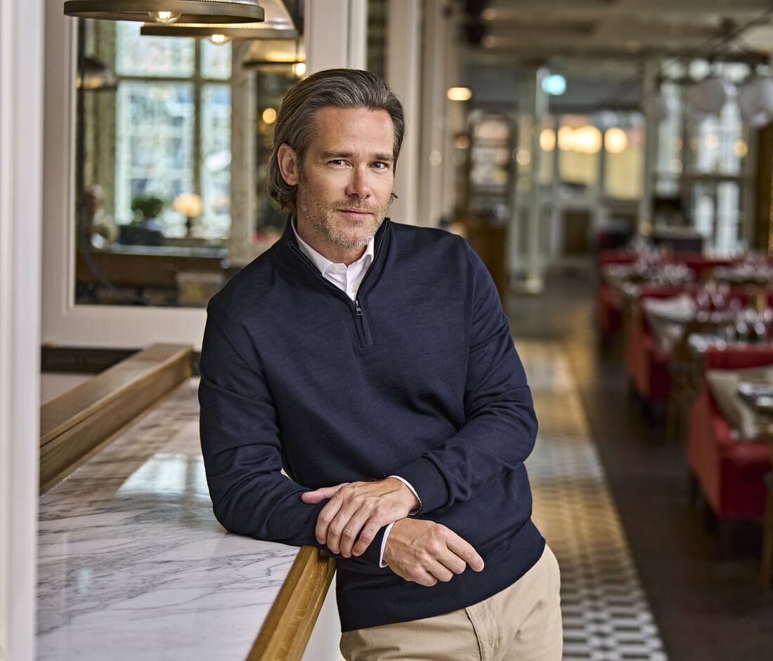 Jersey de hombre media cremallera - 6010 ( 765.54 )