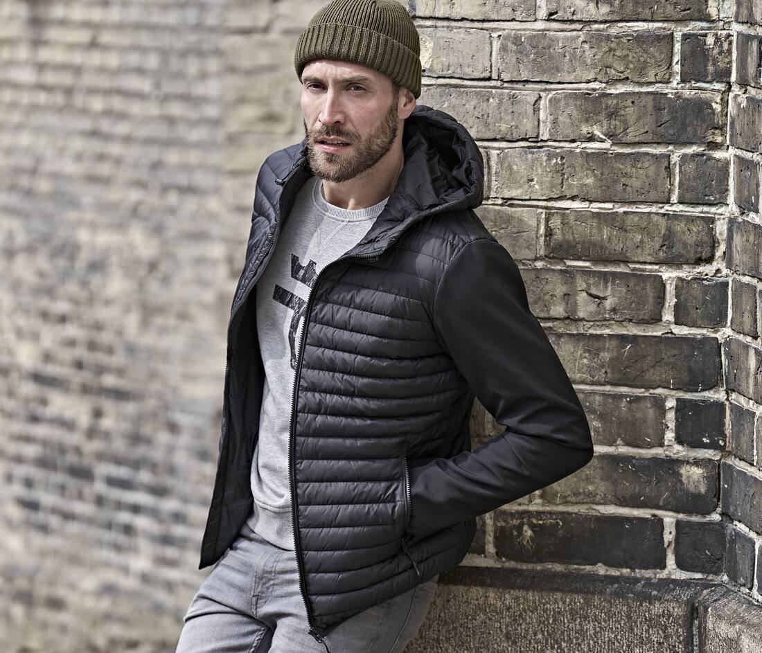 Chaqueta Crossover con capucha hombre - TJ9628 (423.54)