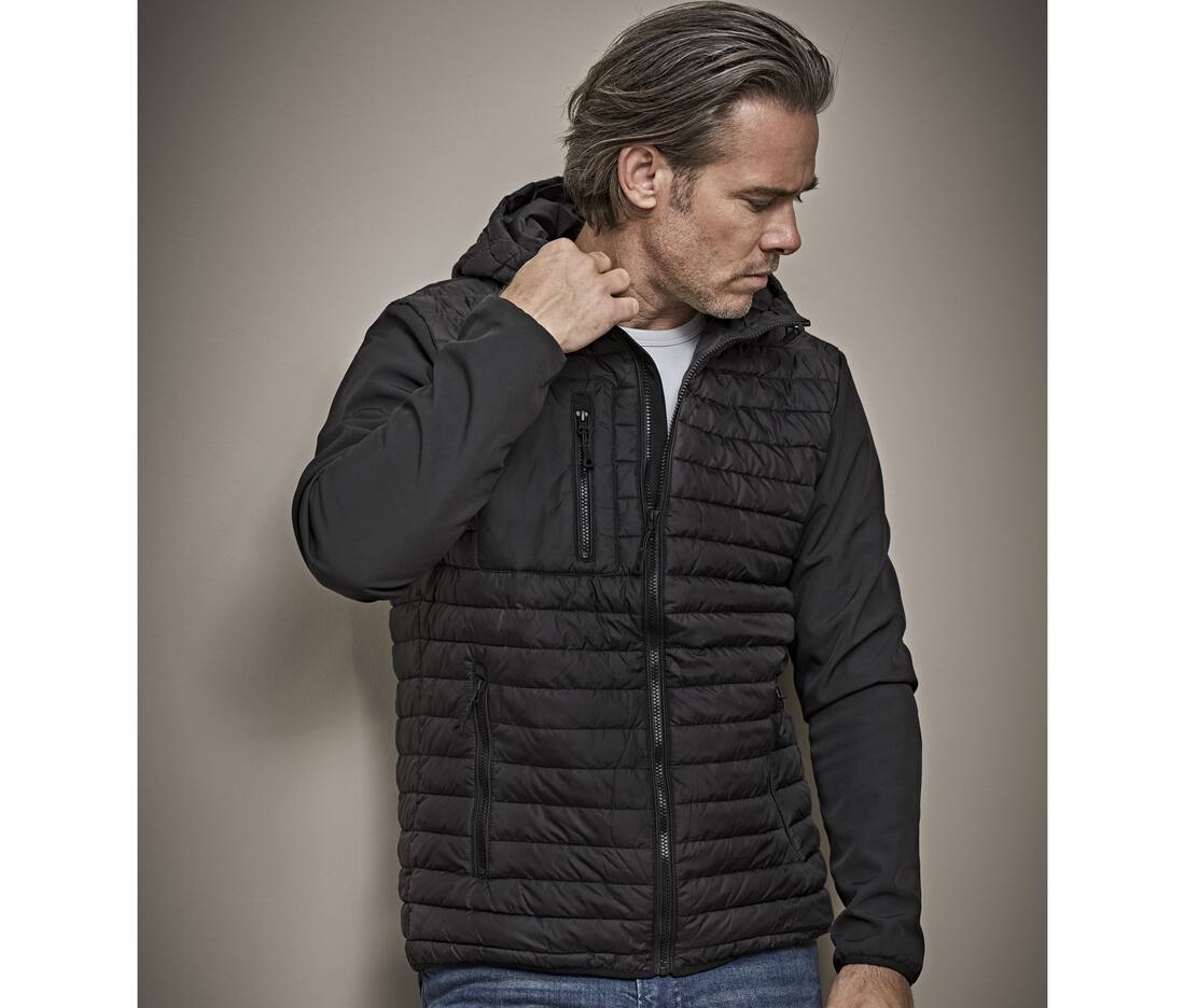 Chaqueta Crossover con capucha hombre - TJ9628 (423.54)