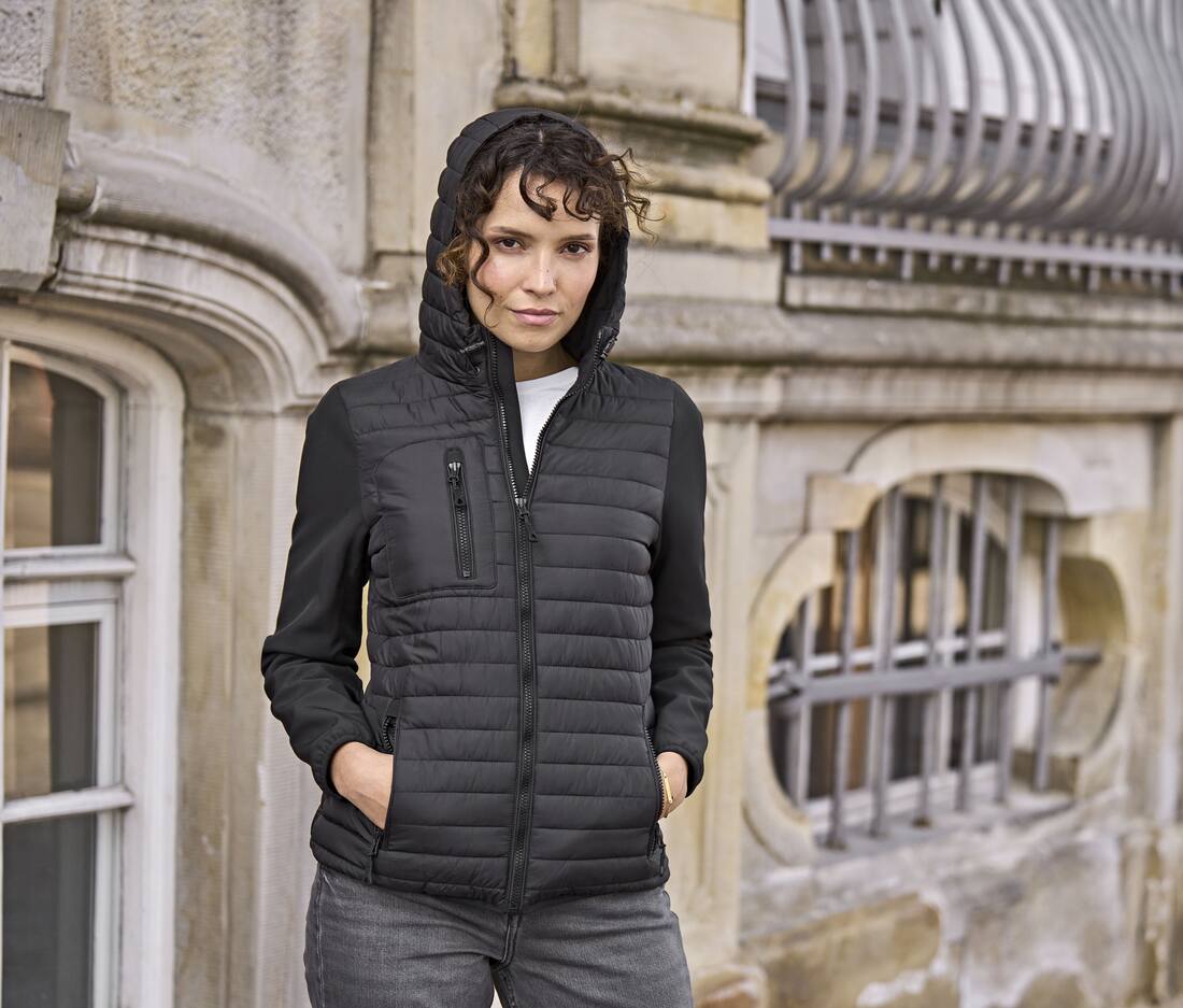 Chaqueta Crossover mujer con capucha - TJ9629 (424.54)