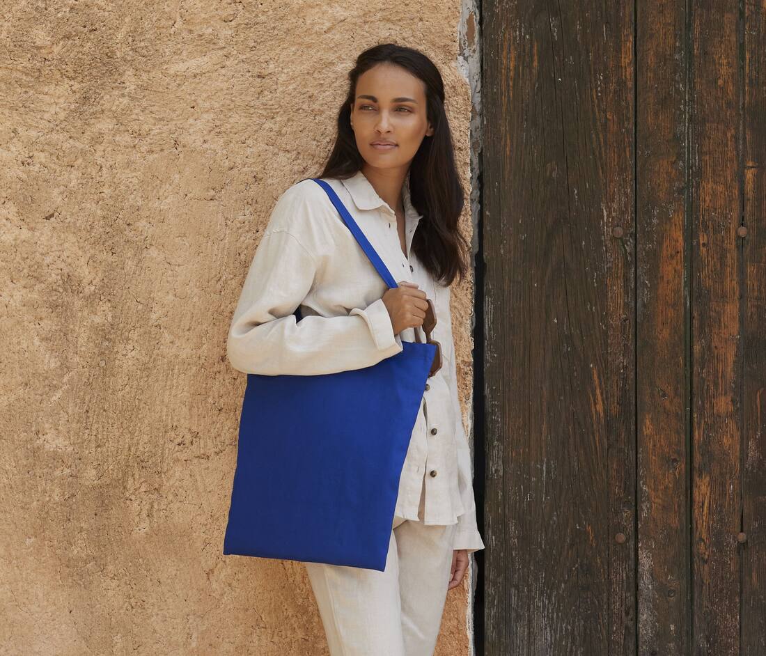 Bolsa orgánica Tote Premium asa larga - W261 (662.28)