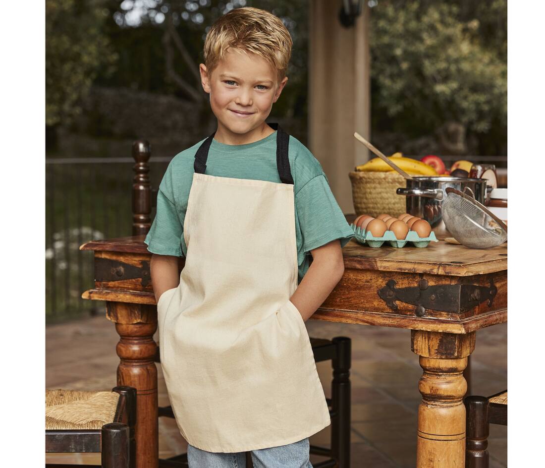 Delantal algodón Junior Fairtrade - W362 (946.28)