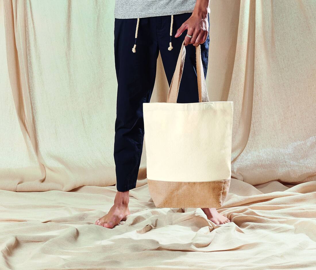 Bolsa algodón base de yute - W450 (664.28)