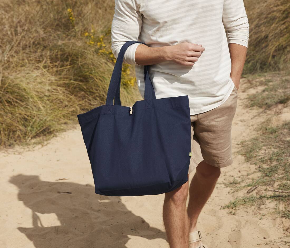 Bolsa orgánica EarthAware asa larga - W850 (626.28)