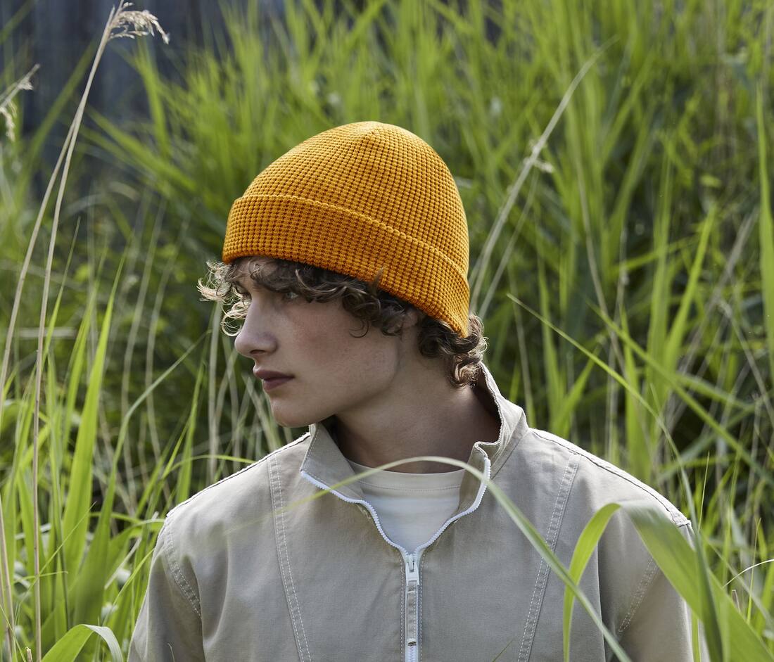 Gorro algodón orgánico diseño gofre - B52N (952.69)