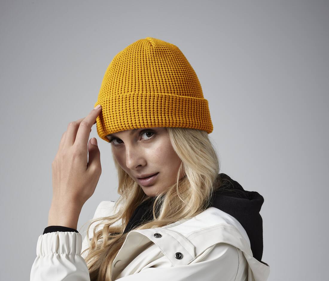 Gorro algodón orgánico diseño gofre - B52N (952.69)