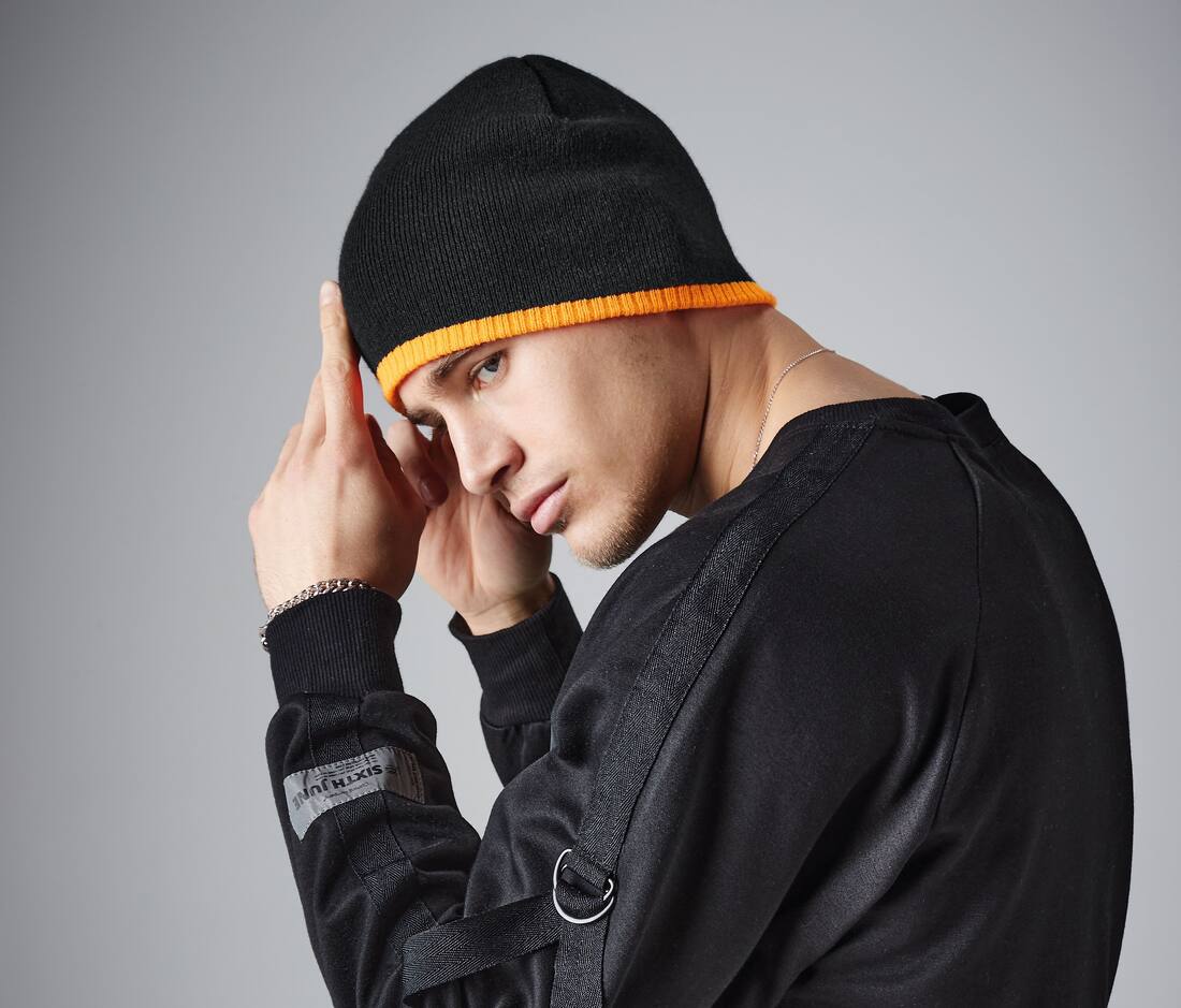 Gorro de punto 2 colores - B44C (307.69)