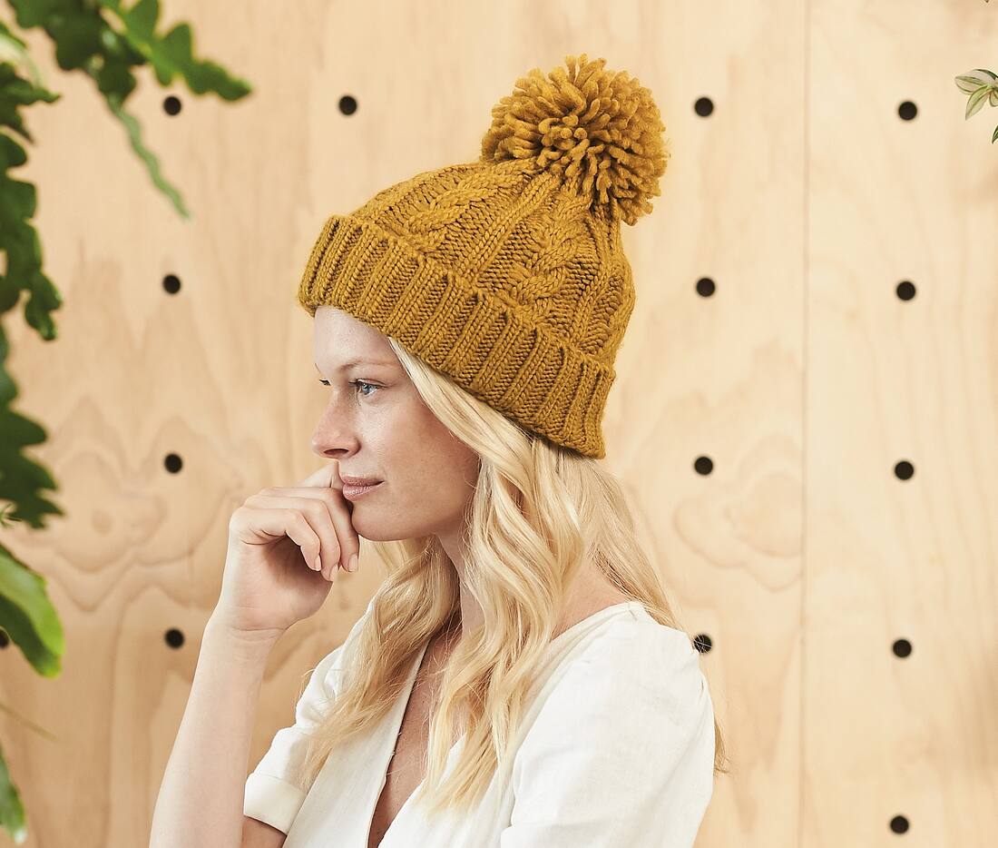 Gorro de punto Melange - B480 (096.69)