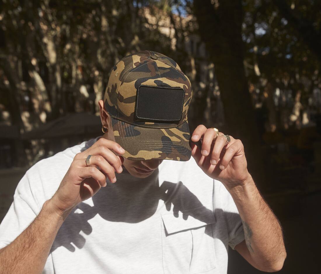 Gorra 5 paneles Parche intercambiable - B638 (121.69)