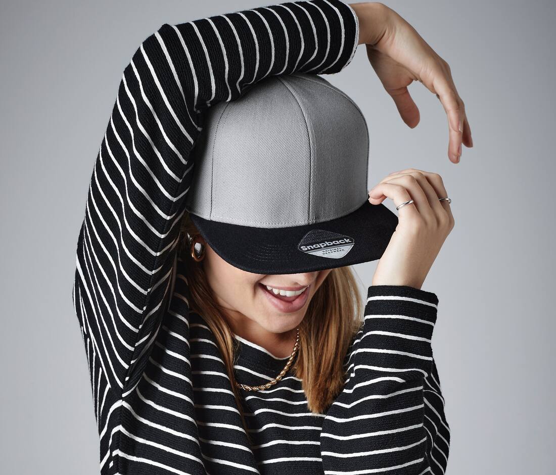 Gorra Original Flat Peak Snapback 6 paneles - B661 (935.69)