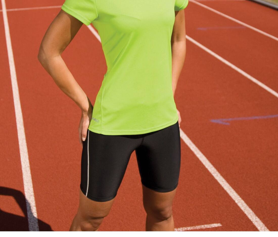 Ladies` Bodyfit Base Layer Shorts (067.33)