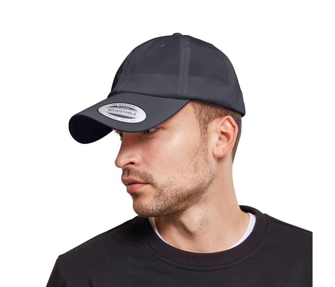 Gorra de algodón orgánico de perfil bajo - F6245OC (656.68)