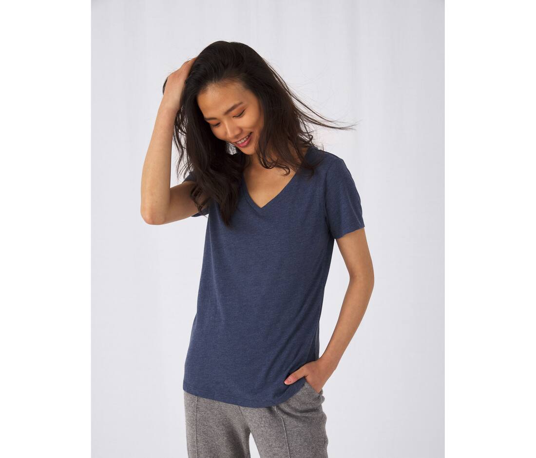V-Neck Triblend T-Shirt /Women (012.42)