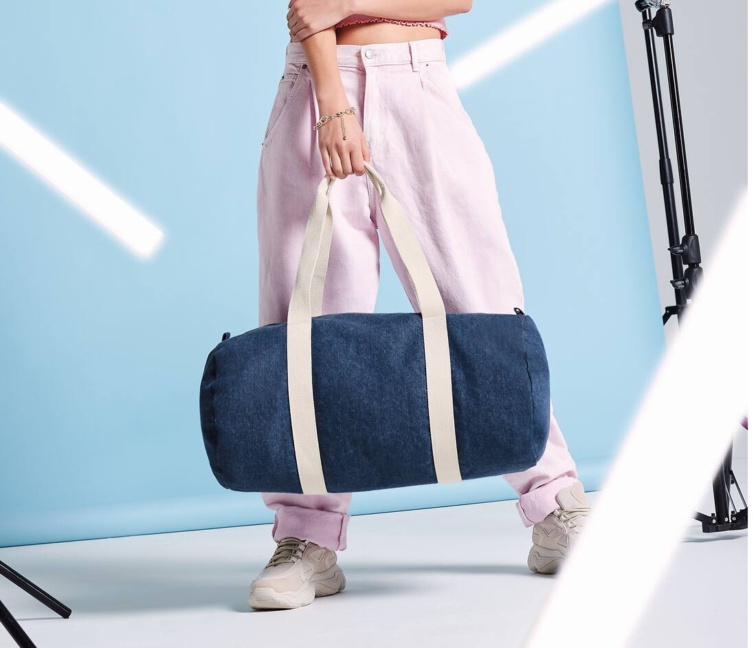 Bolsa cilíndrica Denim - BG646 (911.29)