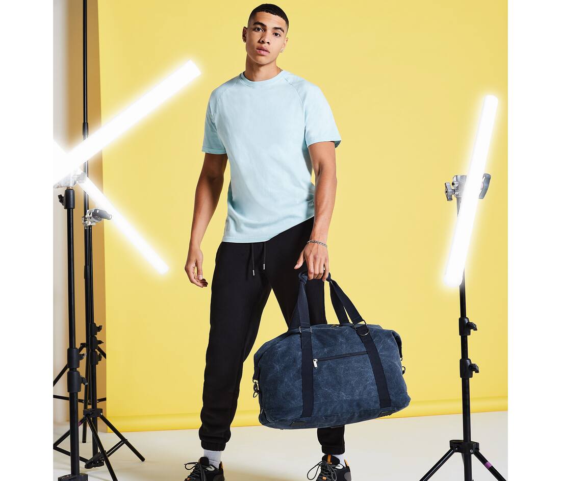 Bolsa de lona Vintage Weekender - BG650 (636.29)